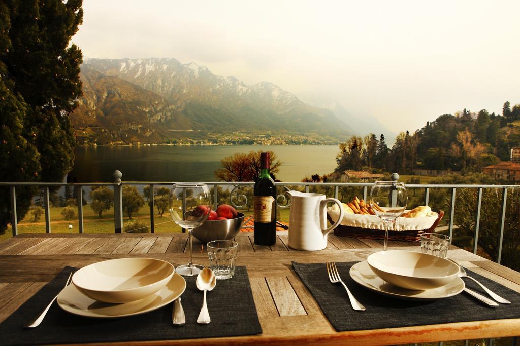 Charming Lake View Apartment Bellagio Eksteriør billede